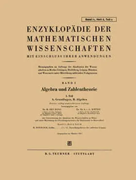 Boerner |  15. Darstellungstheorie der Endlichen Gruppen | eBook | Sack Fachmedien