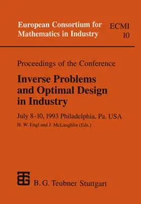 Engl / McLaughlin |  Proceedings of the Conference Inverse Problems and Optimal Design in Industry | eBook | Sack Fachmedien