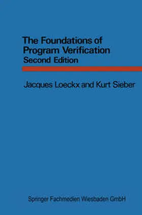 Sieber | The Foundations of Program Verification | E-Book | sack.de