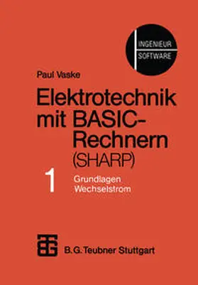 Vaske |  Elektrotechnik mit BASIC-Rechnern (SHARP) | eBook | Sack Fachmedien