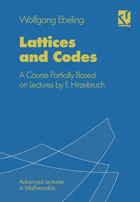 Ebeling |  Lattices and Codes | eBook | Sack Fachmedien