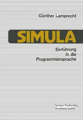 Einführung in die Programmiersprache SIMULA | E-Book | www.sack.de