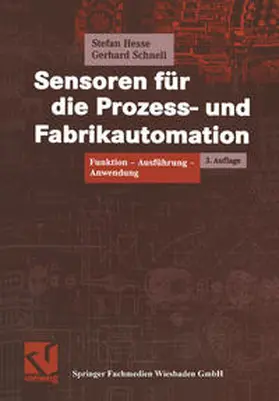 Hesse / Schnell |  Sensoren für die Prozess- und Fabrikautomation | eBook | Sack Fachmedien