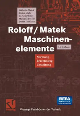 Matek / Muhs / Wittel |  Roloff/Matek Maschinenelemente | eBook | Sack Fachmedien