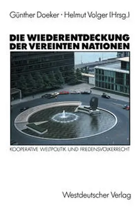 Volger |  Die Wiederentdeckung der Vereinten Nationen | eBook | Sack Fachmedien