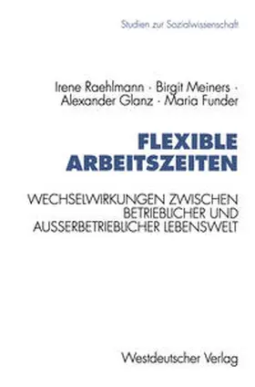 Raehlmann / Meiners / Glanz |  Flexible Arbeitszeiten | eBook | Sack Fachmedien