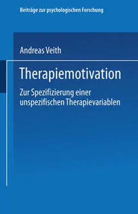 Veith | Therapiemotivation | E-Book | www.sack.de