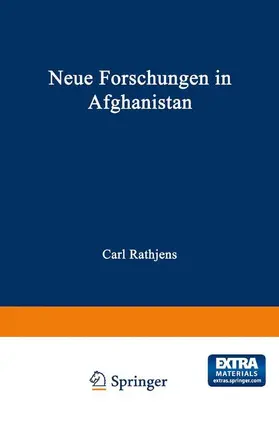Rathjens |  Neue Forschungen in Afghanistan | Buch |  Sack Fachmedien