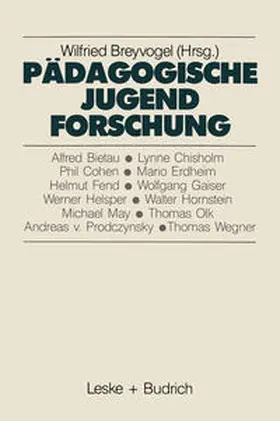 Breyvogel | Pädagogische Jugendforschung | E-Book | www.sack.de