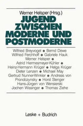 Helsper |  Jugend zwischen Moderne und Postmoderne | eBook | Sack Fachmedien