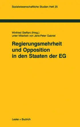 Steffani |  Regierungsmehrheit und Opposition in den Staaten der EG | eBook | Sack Fachmedien
