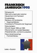 Albertin / Bock / Christadler |  Frankreich-Jahrbuch 1995 | Buch |  Sack Fachmedien