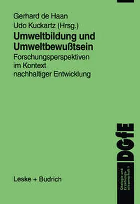 de Haan / Kuckartz |  Umweltbildung und Umweltbewußtsein | eBook | Sack Fachmedien
