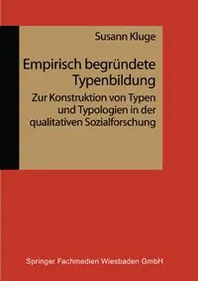 Kluge |  Empirisch begründete Typenbildung | eBook | Sack Fachmedien