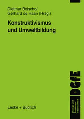 Bolscho / de Haan |  Konstruktivismus und Umweltbildung | eBook | Sack Fachmedien