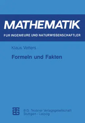 Vetters |  Formeln und Fakten | eBook | Sack Fachmedien
