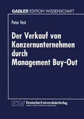 Der Verkauf von Konzernunternehmen durch Management Buy-Out | E-Book | www.sack.de