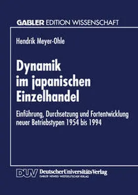 Dynamik im japanischen Einzelhandel | E-Book | www.sack.de