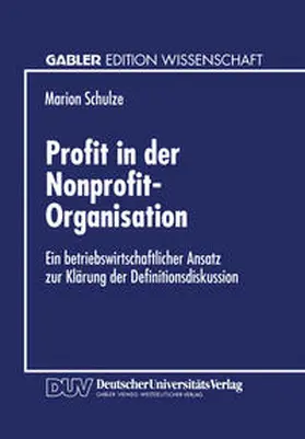  Profit in der Nonprofit-Organisation | eBook | Sack Fachmedien