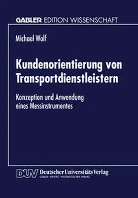 Kundenorientierung von Transportdienstleistern | E-Book | www.sack.de