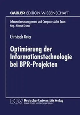  Optimierung der Informationstechnologie bei BPR-Projekten | eBook | Sack Fachmedien