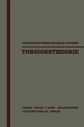Weber / Günther | Torsionstheorie | Buch | 978-3-322-97970-4 | www.sack.de