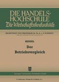 Henzel |  Der Betriebsvergleich | Buch |  Sack Fachmedien