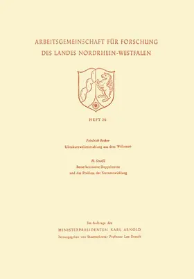 Becker |  Ultrakurzwellenstrahlung aus dem Weltraum. Bemerkenswerte Doppelsterne und das Problem der Sternentwicklung | Buch |  Sack Fachmedien