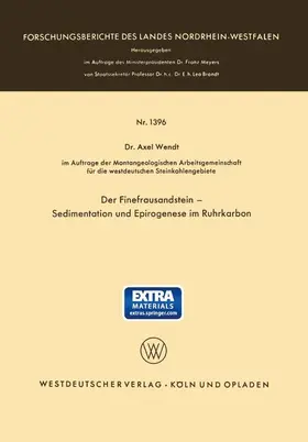 Wendt |  Der Finefrausandstein - Sedimentation und Epirogenese im Ruhrkarbon | Buch |  Sack Fachmedien