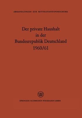 Kamp | Kamp, M: Der private Haushalt in der Bundesrepublik Deutschl | Buch | 978-3-322-98067-0 | sack.de