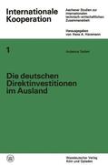Seifert |  Seifert, H: Die deutschen Direktinvestitionen im Ausland | Buch |  Sack Fachmedien