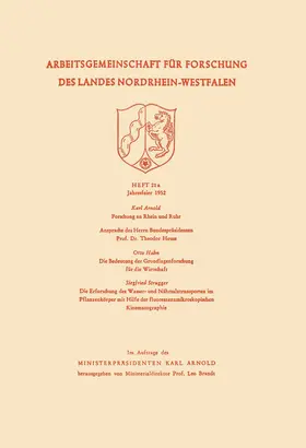 Hahn |  Die Bedeutung der Grundlagenforschung für die Wirtschaft | Buch |  Sack Fachmedien