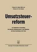 Müller |  Umsatzsteuerreform | Buch |  Sack Fachmedien
