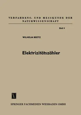 Beetz |  Elektrizitätszähler | Buch |  Sack Fachmedien