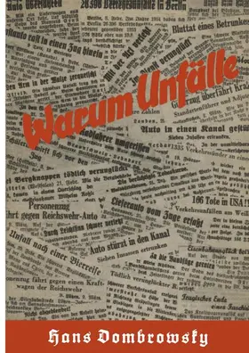 Dombrowsky |  Warum Unfälle | Buch |  Sack Fachmedien