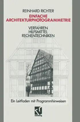 Richter | Einfache Architekturphotogrammetrie | E-Book | www.sack.de