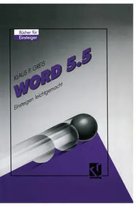 Greis |  Word 5.5 | eBook | Sack Fachmedien