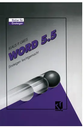 Greis |  Word 5.5 | Buch |  Sack Fachmedien