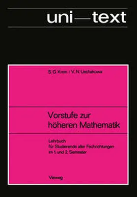 Krejn / Uschakowa | Vorstufe zur höheren Mathematik | E-Book | www.sack.de