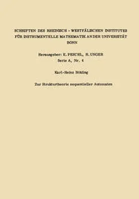Böhling | Zur Strukturtheorie sequentieller Automaten | E-Book | www.sack.de