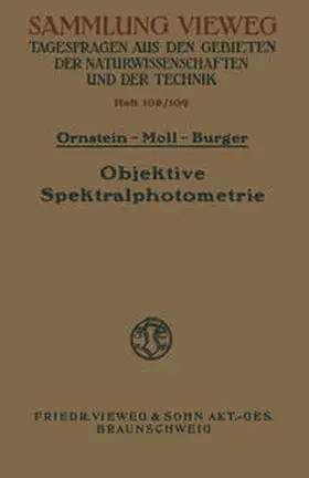Ornstein | Objektive Spektralphotometrie | E-Book | sack.de