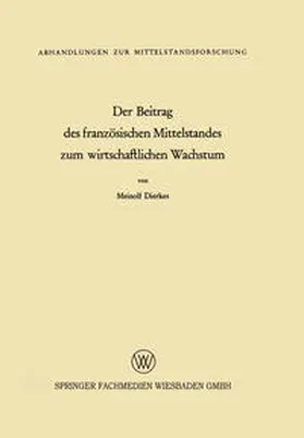 Dierkes |  Der Beitrag des französischen Mittelstandes zum wirtschaftlichen Wachstum | eBook | Sack Fachmedien