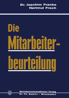Franke |  Die Mitarbeiterbeurteilung | eBook | Sack Fachmedien