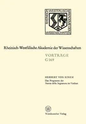Einem | Das Programm der Stanza della Segnatura im Vatikan | E-Book | www.sack.de