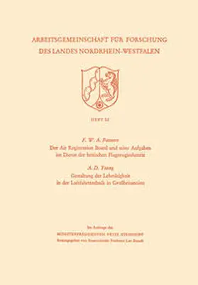 Patmore | Der Air Registration Board und seine Aufgaben im Dienst der britischen Flugzeugindustrie | E-Book | www.sack.de
