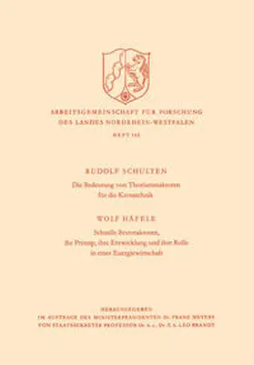 Schulten | Die Bedeutung von Thoriumreaktoren für die Kerntechnik | E-Book | www.sack.de