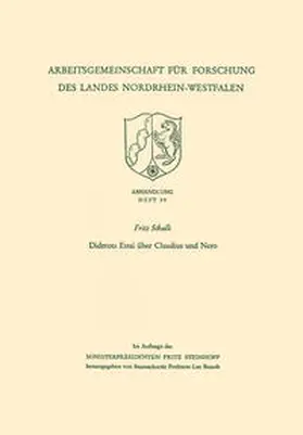 Schalk |  Diderots Essai über Claudius und Nero | eBook | Sack Fachmedien