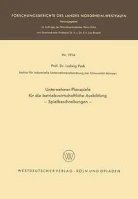 Pack | Unternehmer-Planspiele für die betriebswirtschaftliche Ausbildung | E-Book | www.sack.de