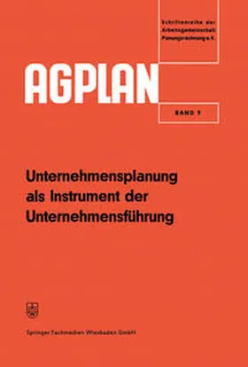 Arbeitsgemeinschaft Planungsrechnung |  Unternehmensplanung als Instrument der Unternehmensführung | eBook | Sack Fachmedien