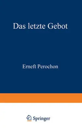 Pérochon | Das letzte Gebot | E-Book | sack.de